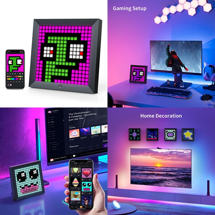 Desk Setup Desk - LED Pixel Display Paneel Geschikt voor