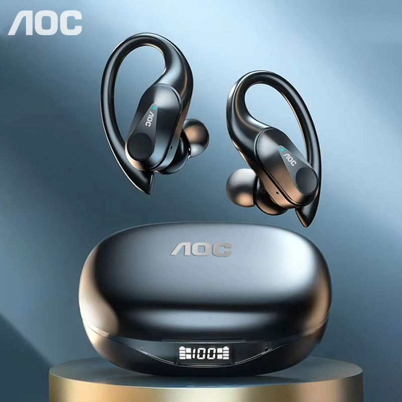 Headphone Hook Under - Choice AOC Sport-headset Draadloze Bluetooth 6.0-oortelefoon