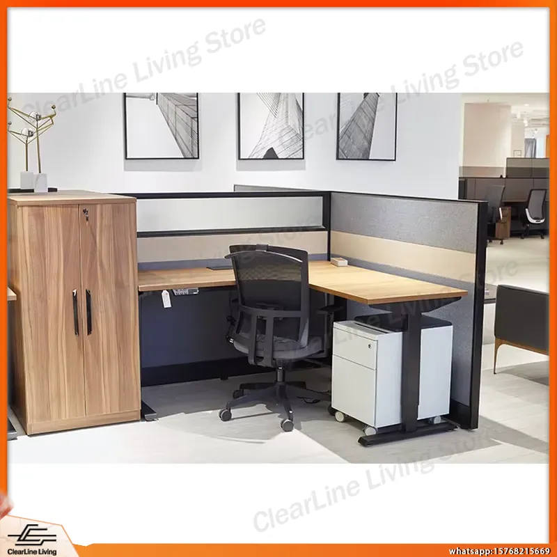 Desk Setup Corner - L-vormig elektrisch in hoogte verstelbaar gaming