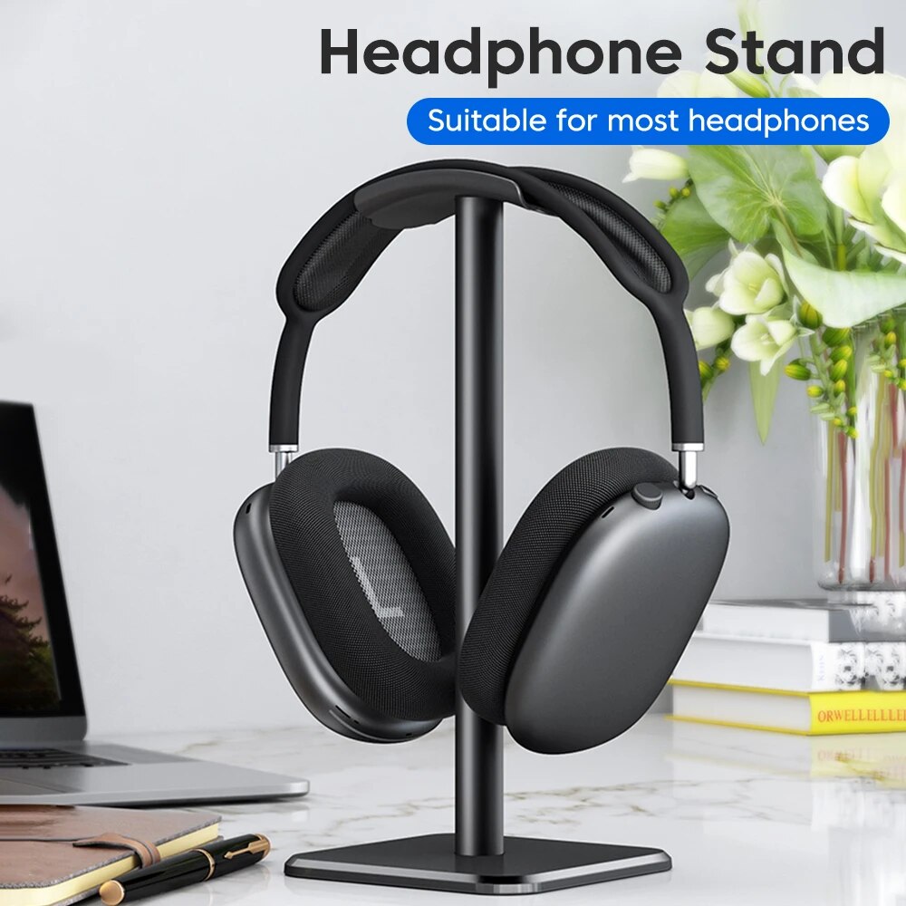 Headphone Hook Under - Universele hoofdtelefoonstandaard Aluminium headsethouder voor gaming-oortelefoon