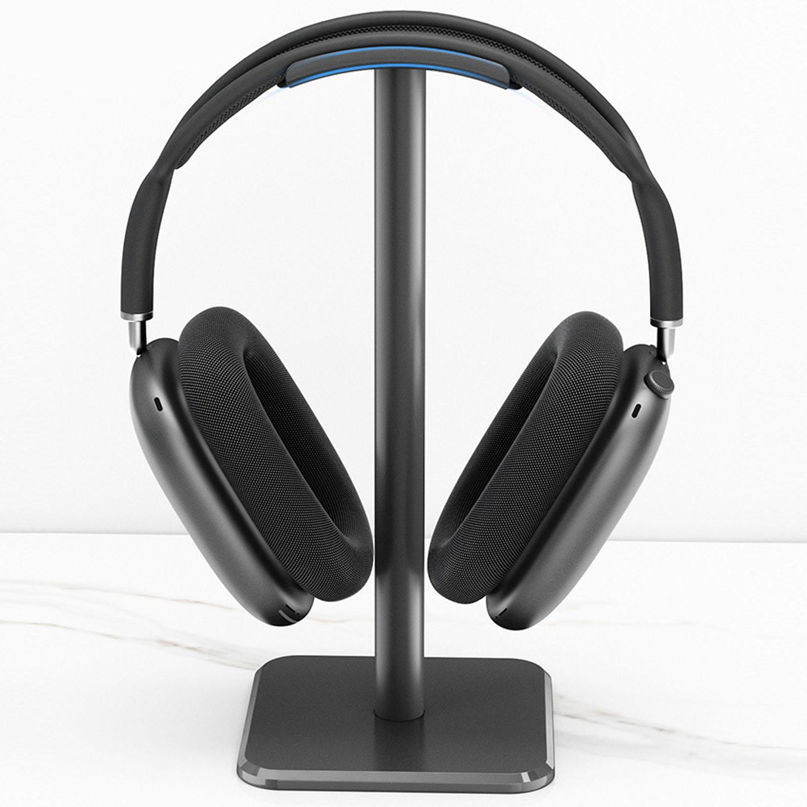 Headphone Hook Under - Koptelefoonstandaard Afgeronde hoek Antislipbasis TPU-lade Stevige