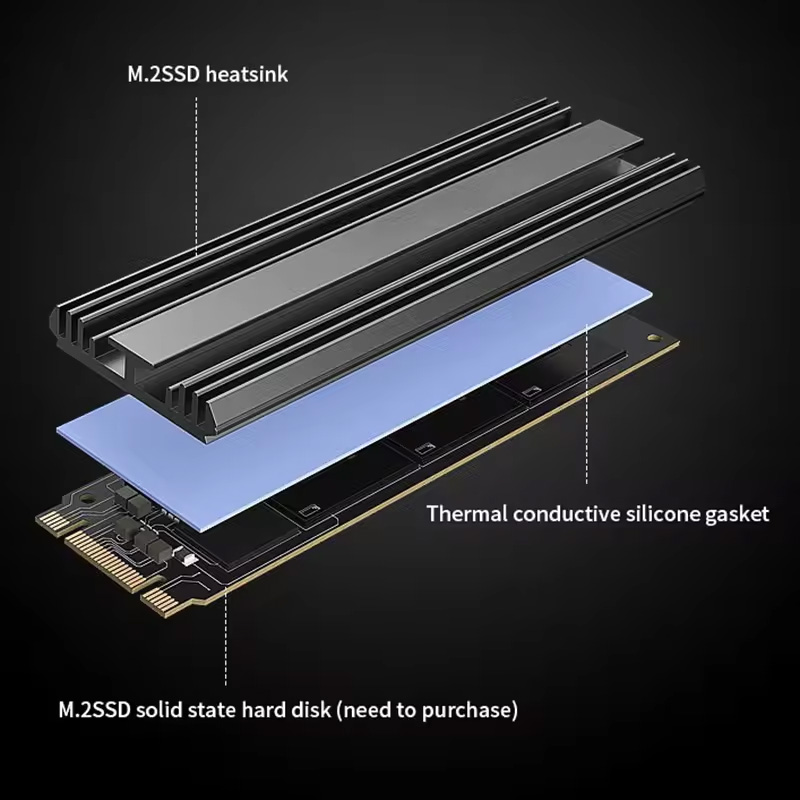 M.2 SSD Heatsink M2 NVME 2280  - Desk Setup Ps5 recensie en prijs