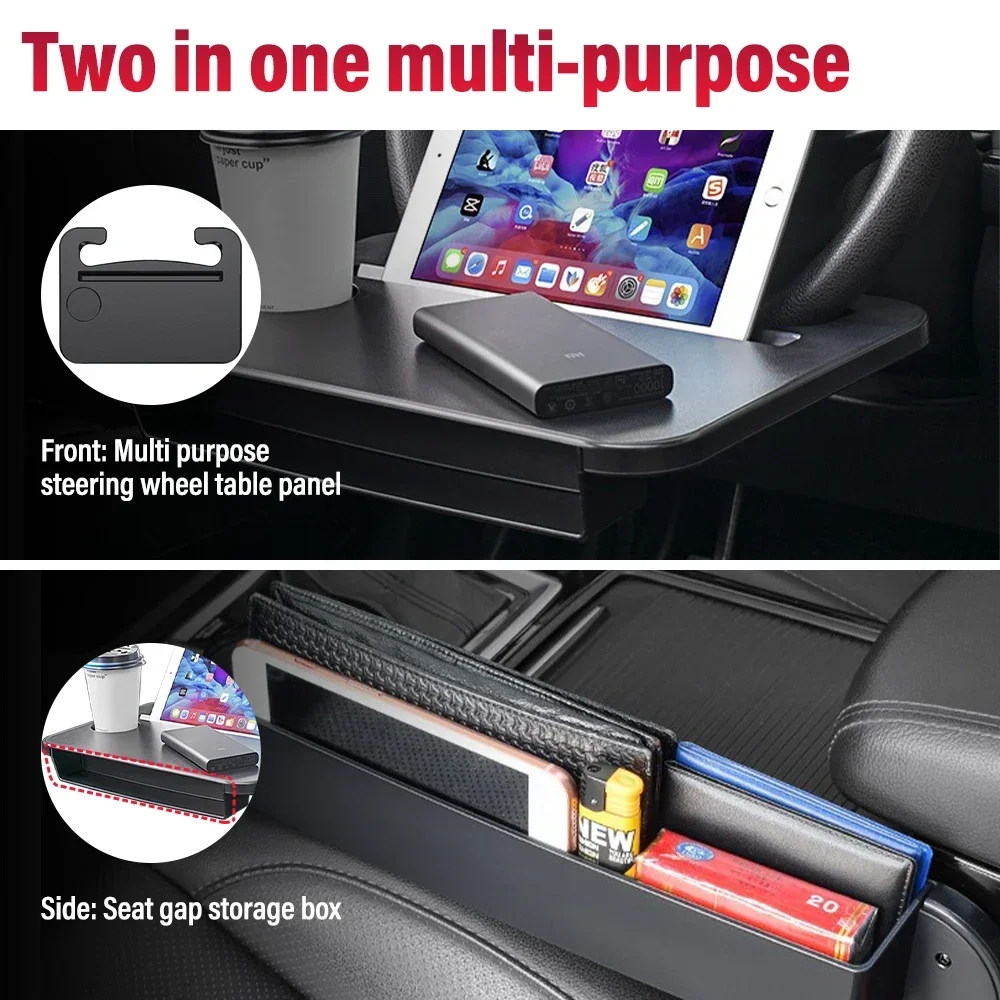 Multifunctionele auto-tray, la - Desk Setup Desk recensie en prijs