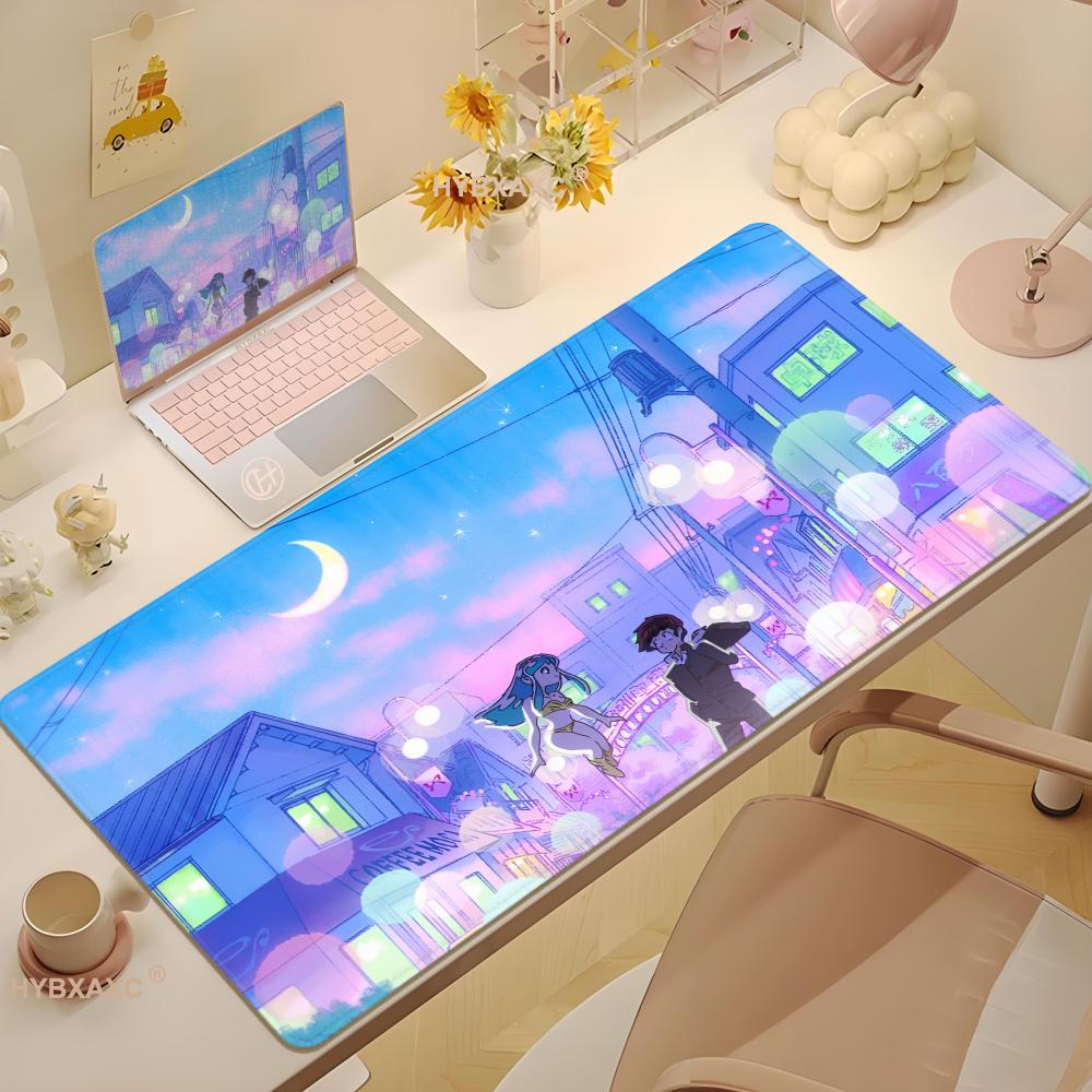 Gaming-muismat, grote bureauma - Desk Setup Couple recensie en prijs