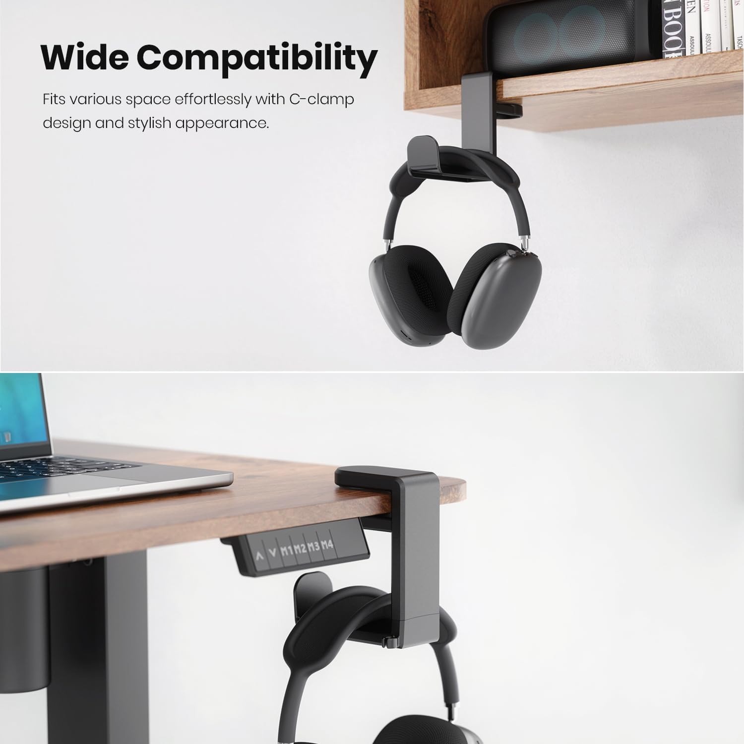 Zonder Punch Tafel Haak Hoofdt - Headphone Hook Under recensie en prijs