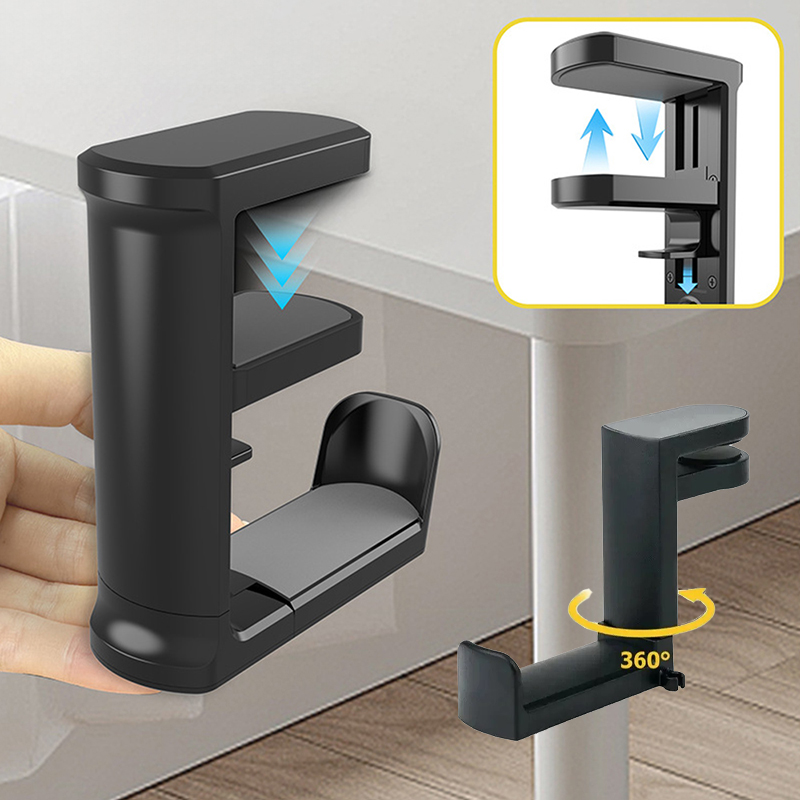 Geen punch tafelclip haak oort - Headphone Hook Under recensie en prijs