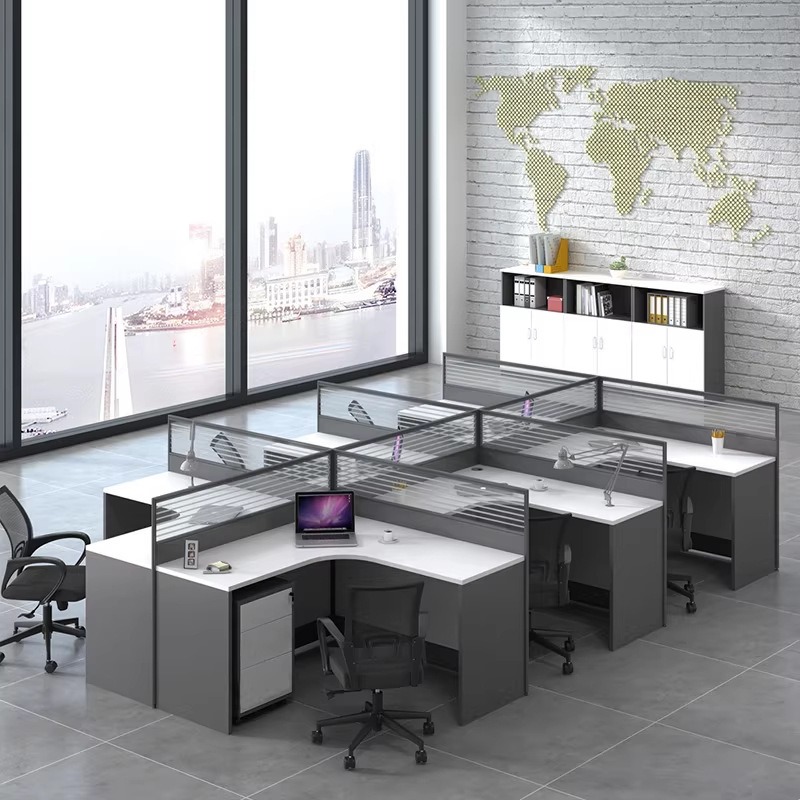 Witte bureauhoekopstelling voo - Desk Setup Corner recensie en prijs