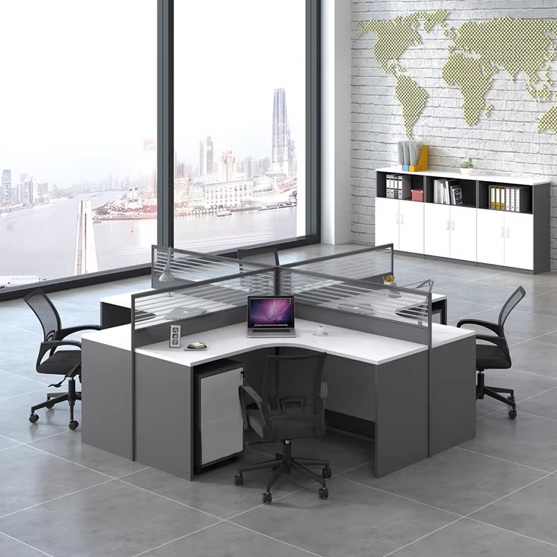 Witte bureauhoekopstelling voo - Desk Setup Corner recensie en prijs