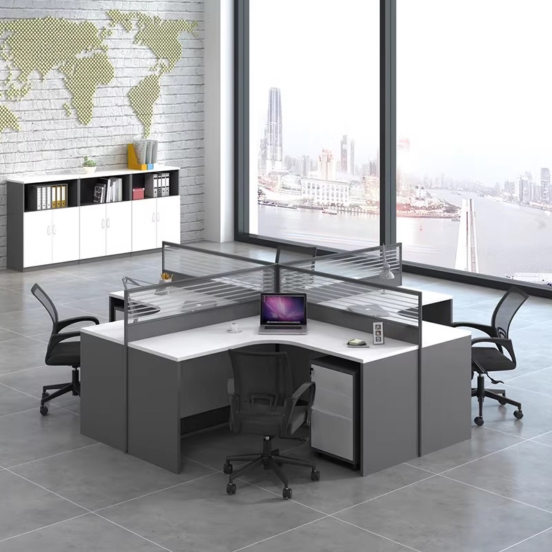 Witte bureauhoekopstelling voo - Desk Setup Corner recensie en prijs