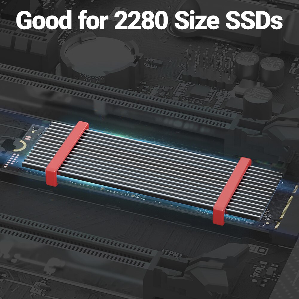 JEYI M.2 SSD-koellichaam, alum - Desk Setup Ps5 recensie en prijs