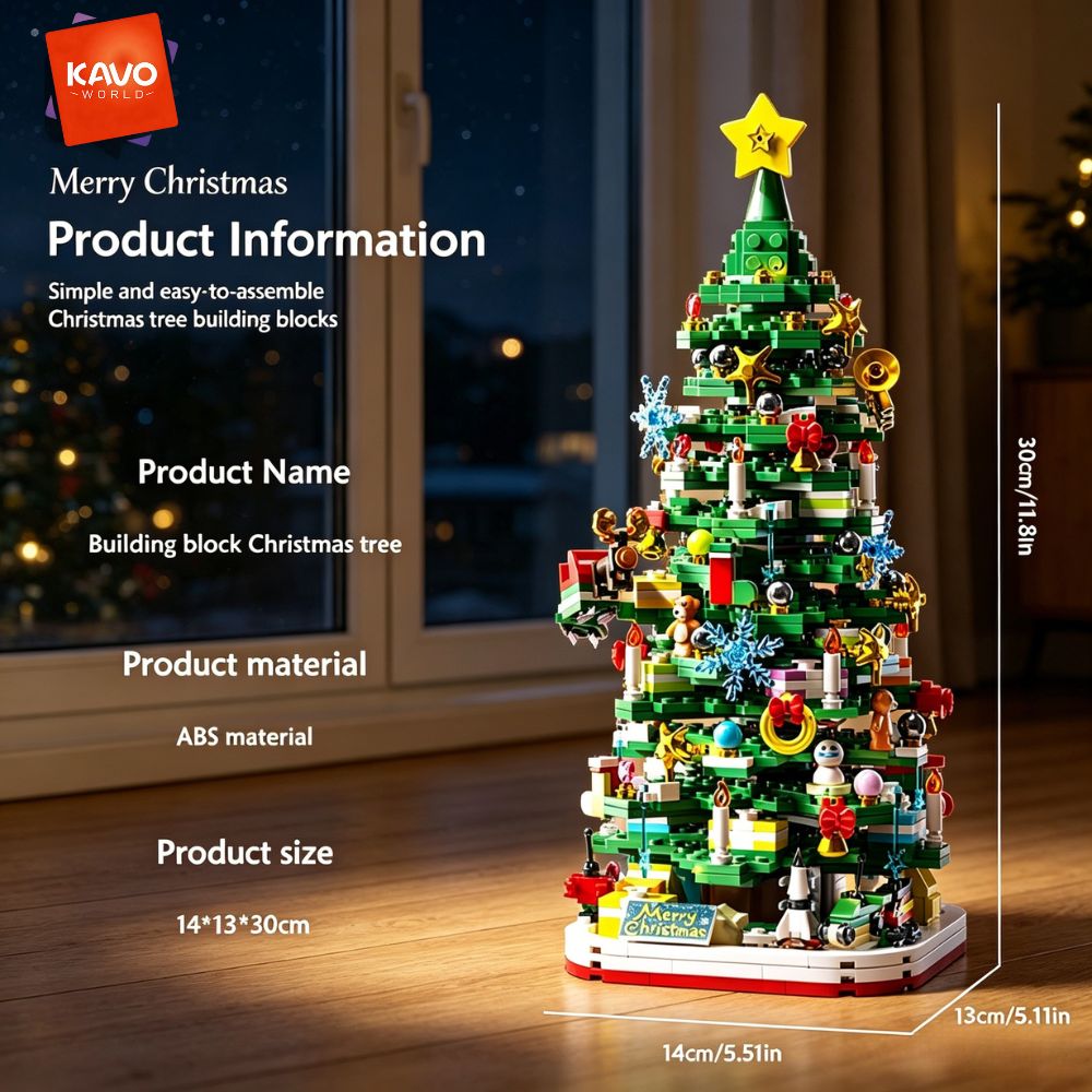 KAVOWORLD 1024-delige Kerstboo - Desk Setup Couple recensie en prijs