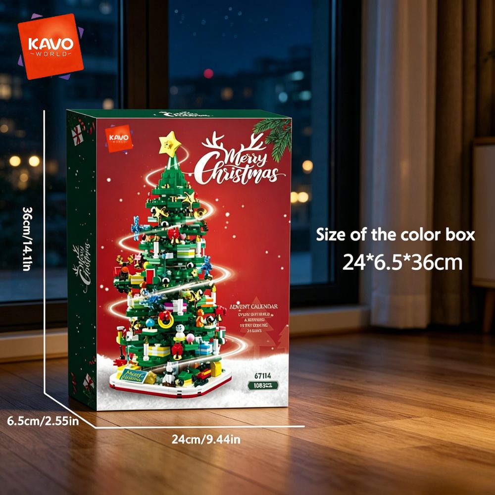KAVOWORLD 1024-delige Kerstboo - Desk Setup Couple recensie en prijs