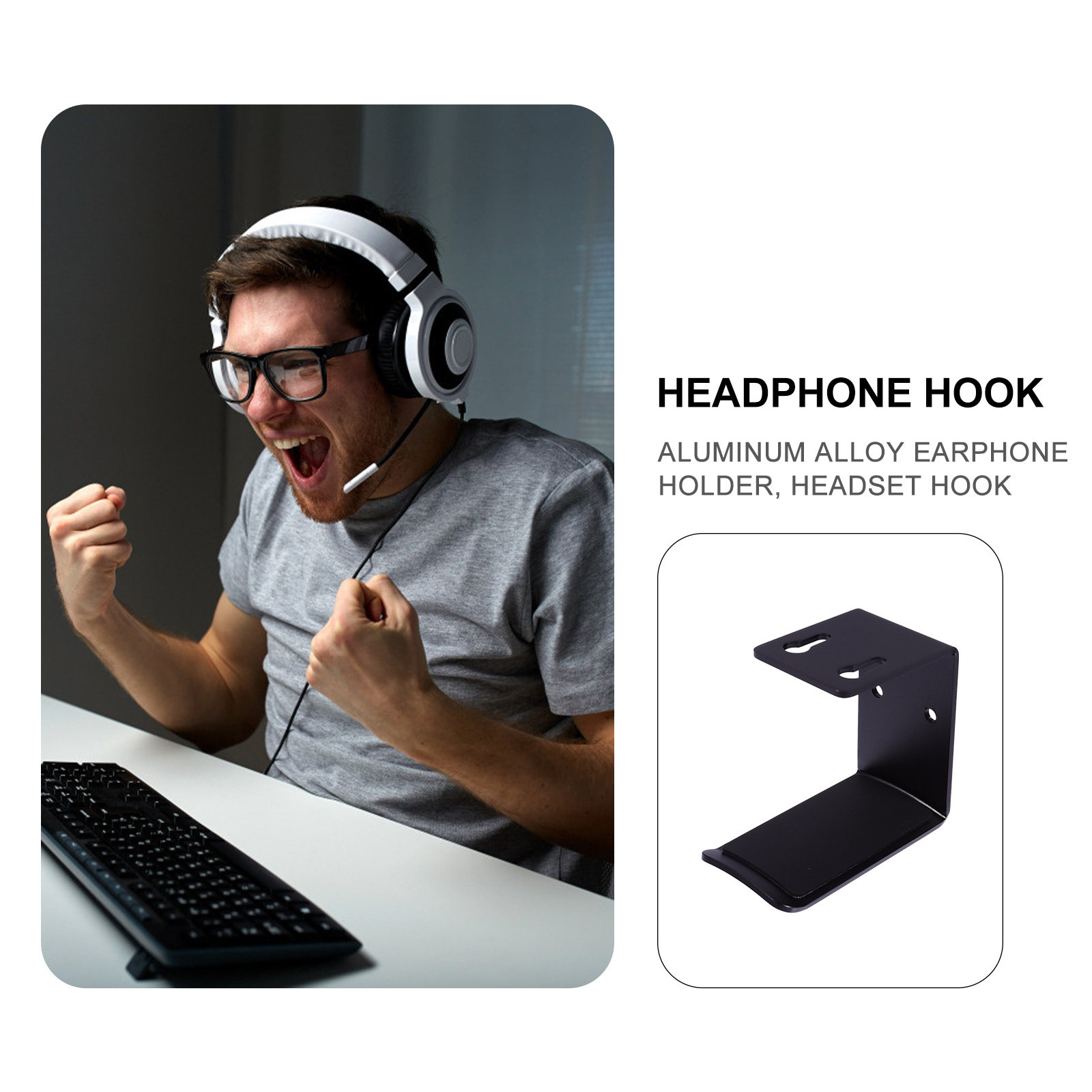 1 stuks premium aluminiumleger - Desk Setup Desk recensie en prijs